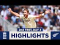 England v New Zealand Day 3 Highlights | Wickets Tumble on Eventful Day | 2nd LV= Insurance Test