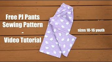 Free Pajama Pant pattern
