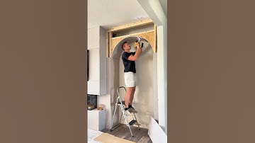DIY Archway #carpentery #diy #woodwork #drywall #contractor #diyprojects