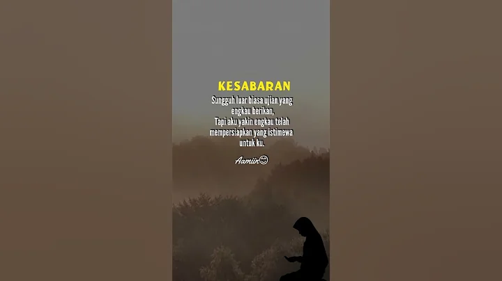 Ujian & Kesabaran 😊 | SUBSCRIBE | LIKE & AMIIN | #shorts #harapan #doa