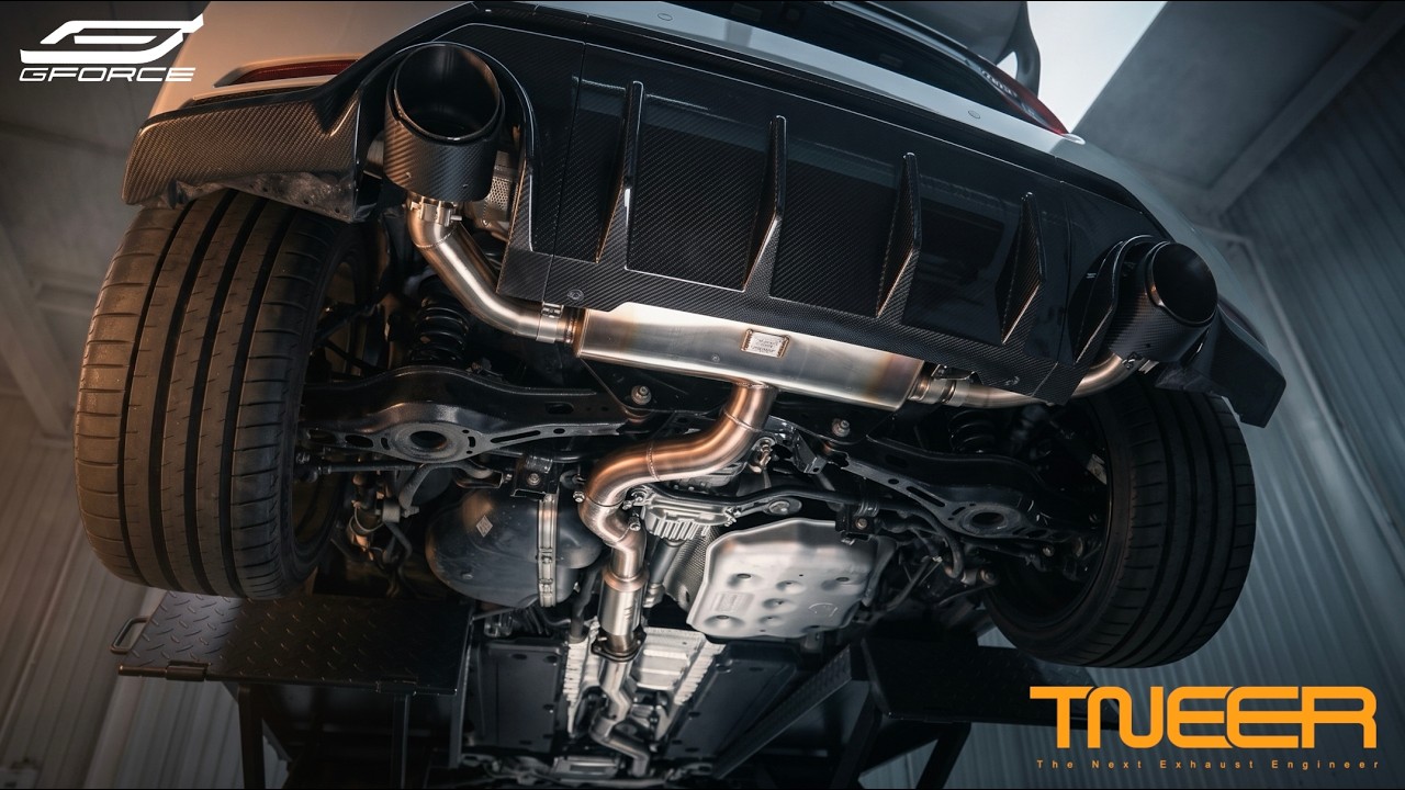 เงียบเป็นท่อเดิมได้ ลั่นก็ได้! ชุดท่อฟูล TNEER + Sport Downpipe Toyota GR Yaris Gen 2 | G-FORCE
