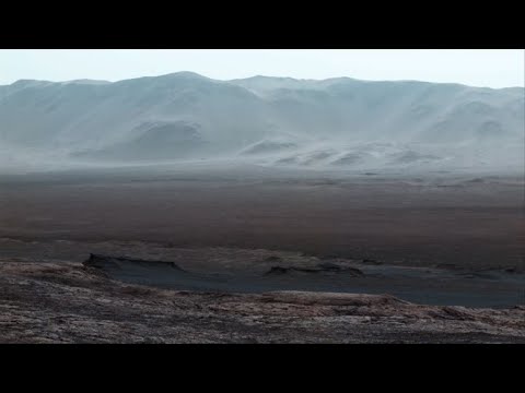 Epic NASA panorama shows Curiosity rover under dusty Mars skies