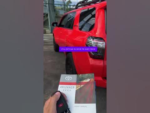 2023 4Runner Remote Start - TRD PRO - YouTube