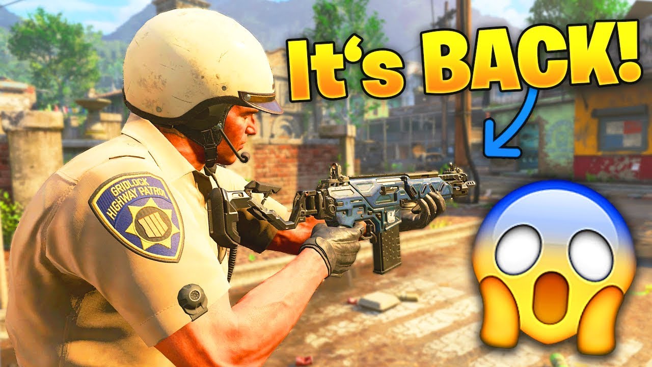 the BEST DLC WEAPON RETURNS! (Black Ops 4 Peacekeeper)