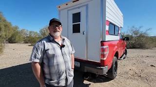 From Mortgage to Freedom: Nomad Living in a Truck Shell | Super Cheap $60 Truck Camper Build