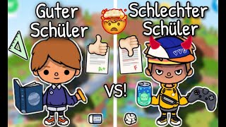 😇 NETTER SCHÜLER VS BÖSER SCHÜLER 😈 | TOCA BOCA STORY DEUTSCH | TOCA AMIRA