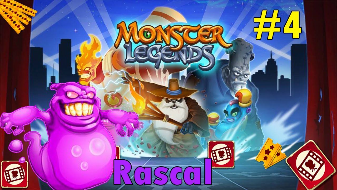 Monster Legends - Isla Hollywood [4] Rascal - YouTube