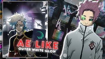 Make AE like outer character glow on Alight Motion 😻 || Alight Motion Tutorial || #anime #tutorial