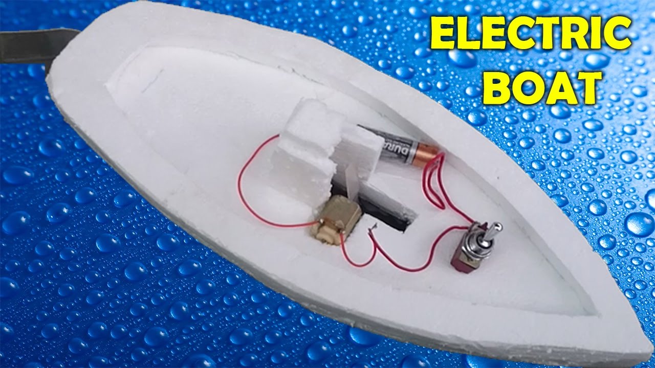How to Make an Electric Boat at Home - YouTube