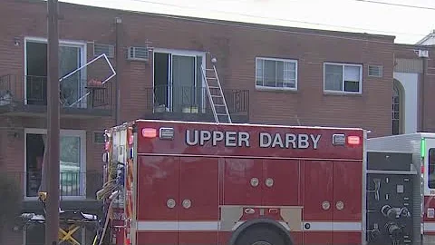 At least 10 rescued, 6 injured in Upper Darby building fire on Saturday