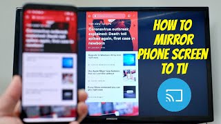 How to mirror Phone to Tv | Screen Mirroring Screen Casting | 2021 screenshot 1