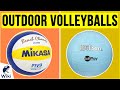 10 Best Outdoor Volleyballs 2020