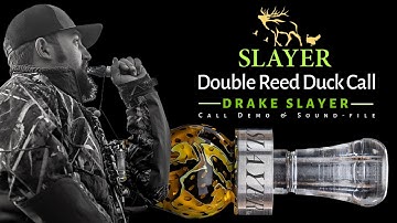 Tanner Hardy Demos the Drake Slayer Double Reed Duck Call | Field & Stream