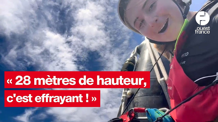 Vendée Globe : « C'est effrayant », Violette Dorange monte sur son mât