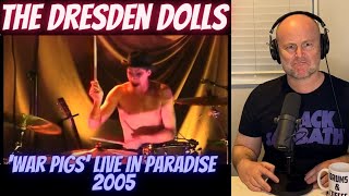 Drum Teacher Reacts: BRIAN VIGLIONE | The Dresden Dolls - &#39;War Pigs&#39; (Live: In Paradise 2005)