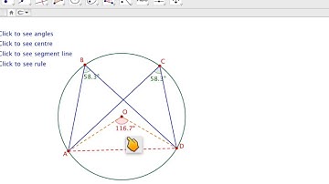 IGCSE Angles in the same segment are equal