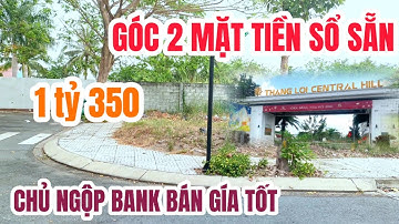 (ĐÃ BÁN) KDC THẮNG LỢI CENTRAL HILL GÓC 2 MẶT TIỀN GIÁ ĐẸP NHƯ TIÊN