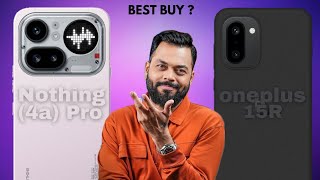 🔥 Nothing Phone 4a Pro vs OnePlus 15R – Which Phone is the Real Flagship Killer? ⚡😱