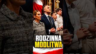 Karol Nawrocki z rodziną na modlitwie! piękny kadr #tusk #nawrocki #polska #polityka