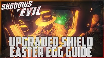 UPGRADED ROCKET SHIELD "Shadows of Evil" Goddard Apparatus Shield Upgrade Easter Egg