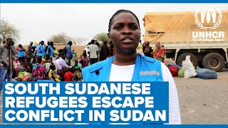 South Sudanese refugees return home to escape conflict in Sudan