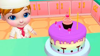 Permainan Masak Masakan Membuat Kue Ulang Tahun | Real Cake Maker 3D screenshot 3
