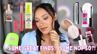 Trying NEW Affordable makeup so YOU DON'T have to  NYX, The Glow hub & more | Zanine Cupido