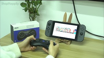 8Bitdo M30 Bluetooth Controller Gamepad Sega Genesis & Mega Drive for Switch Android PC How to Setup