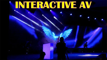 LED Interactive AV Live Performance Act by Zenith Dance Troupe Delhi ,Mumbai ,Hyderabad