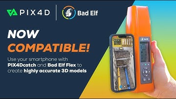 Capture, Annotate, and Export 3D Data with PIX4Dcatch and Bad Elf Flex GNSS