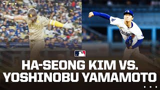 Ha-Seong Kim goes YARD off of Yoshinobu Yamamoto Resimi