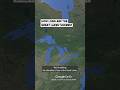 How long are the Great Lakes' shores?