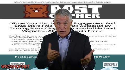 Post Gopher Demo - Post Gopher WordPress plugin