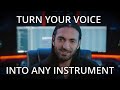 Turn your voice into any instrument with ai tutorial