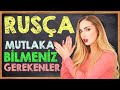 RUSÇA DAHA HIZLI VE AKICI OLUN (Rusça Günlük Cümleler)