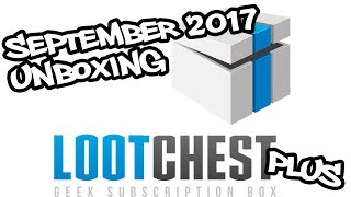 #Lootchest Plus September 2017 Unboxing - Sehr Primitiv 😅