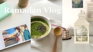 Vlog 。Ramadan 。 فلوق رمضان 。 روتيني。 تحدي الرسم 。 وصفة شوربة صحية