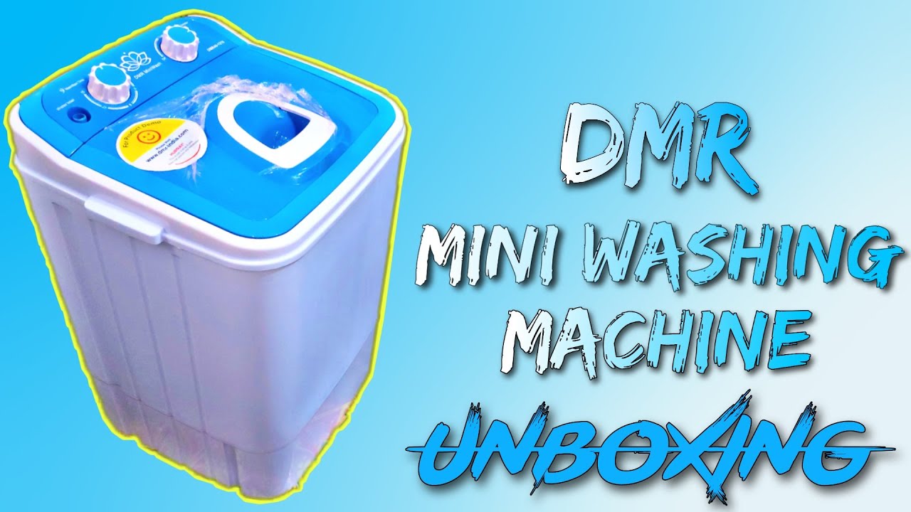 DMR Mini Washing Machine 4.6kg Unboxing & Review WORTH TO BUY