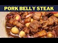 Pork belly steak recipe