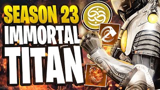 The BEST Solar Titan Build Season 23 | Destiny 2 Season of the Wish Subclass Build Wormgod Caress