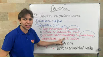 O que impede o princípio da insignificância?