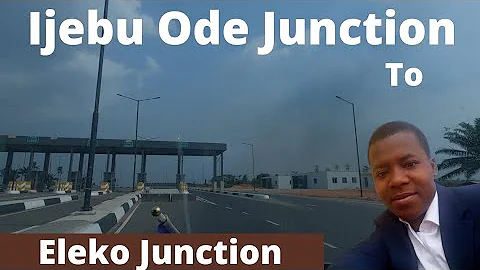 Ijebu Ode Epe Road to Eleko Junction in Lagos Nigeria: Epe Ijebu ode road