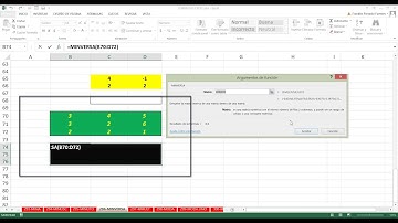 Función MINVERSA Excel 2013: 296 de 448 HD