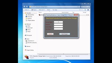 Tibia Name Changer Program! By TibiaChaosProductions *HD*