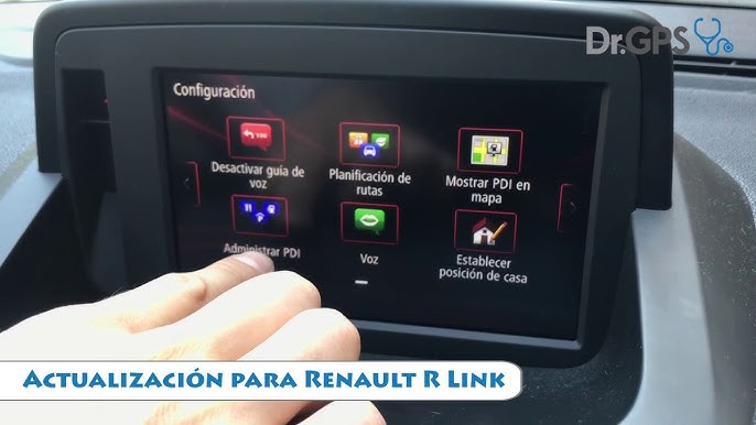 Renault Tomtom R-Link System Reboot, Force Restart - Youtube