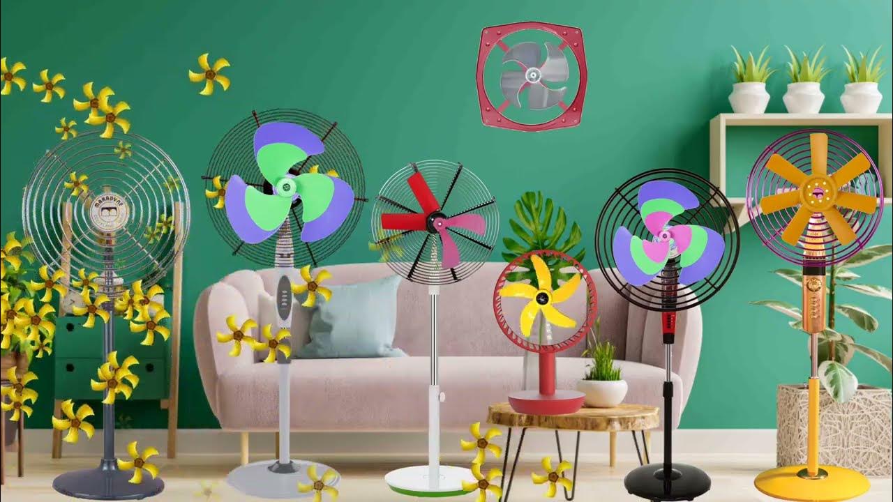 Table fan and Pedestal fan decoration at home. kipas angin YouTube