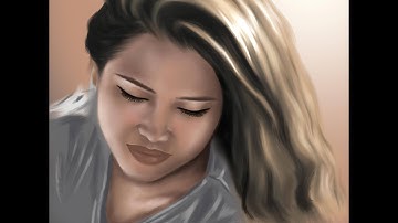 Digital Self Portrait using Autodesk Sketchbook Pro | Amateur Edition