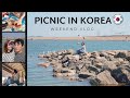 Korea vlog: Семейный пикник на берегу моря. Рыбный рынок. Samgilpohang Port. Сашими из осьминога.