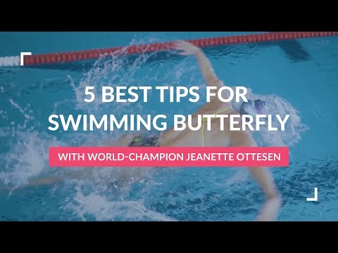 Learn To Swim Butterfly Technique Correct And Fast | With Jeanette Ottesen - World-champion