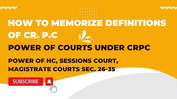 Section 2 of Code of Criminal Procedure | CRPC